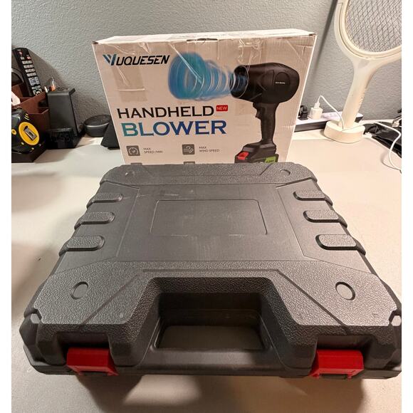 Yuquesen 21V Cordless Handheld
Leaf Blower. - Picture 2 of 9